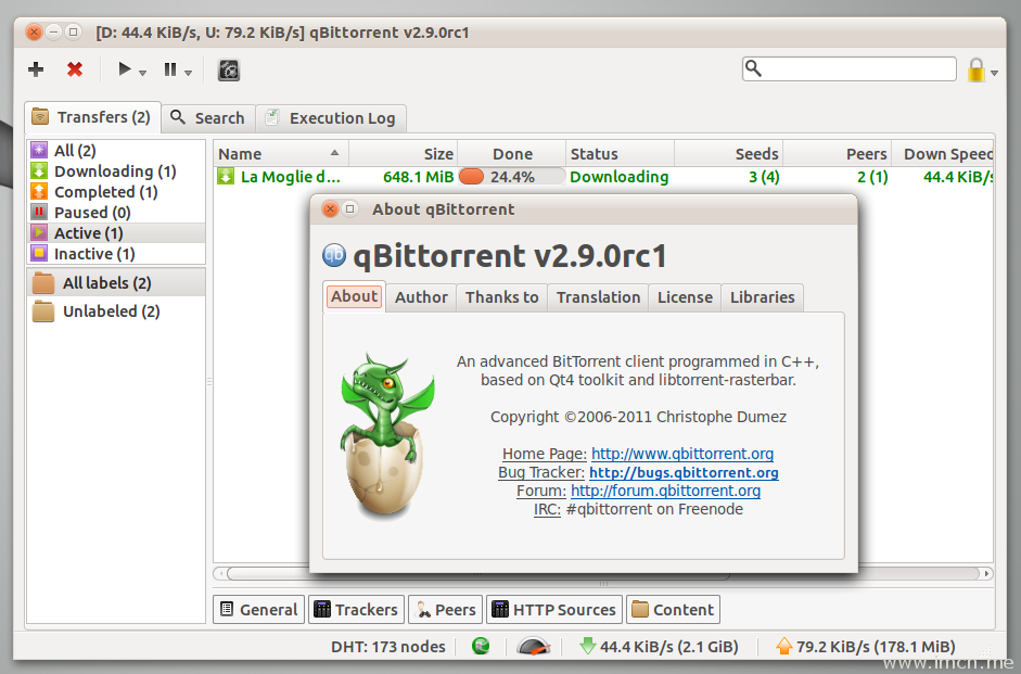 qbittorrent 2.9 rc 1