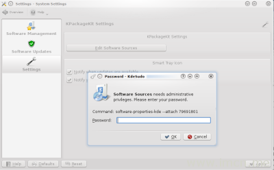 Edit Software Sources