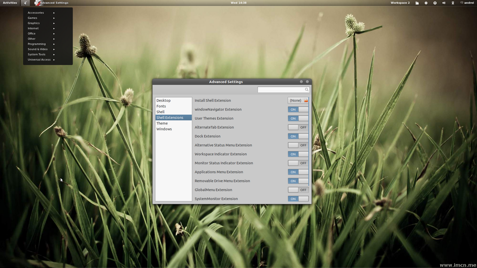 gnome-shell-extensions