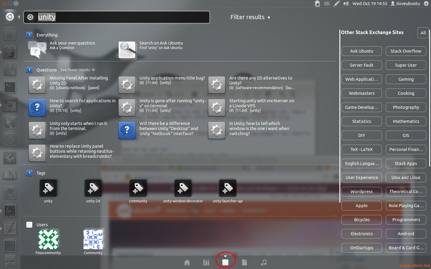 unity asubuntu lens 0.2
