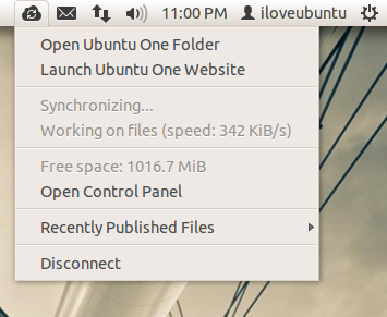 indicator-ubuntuone