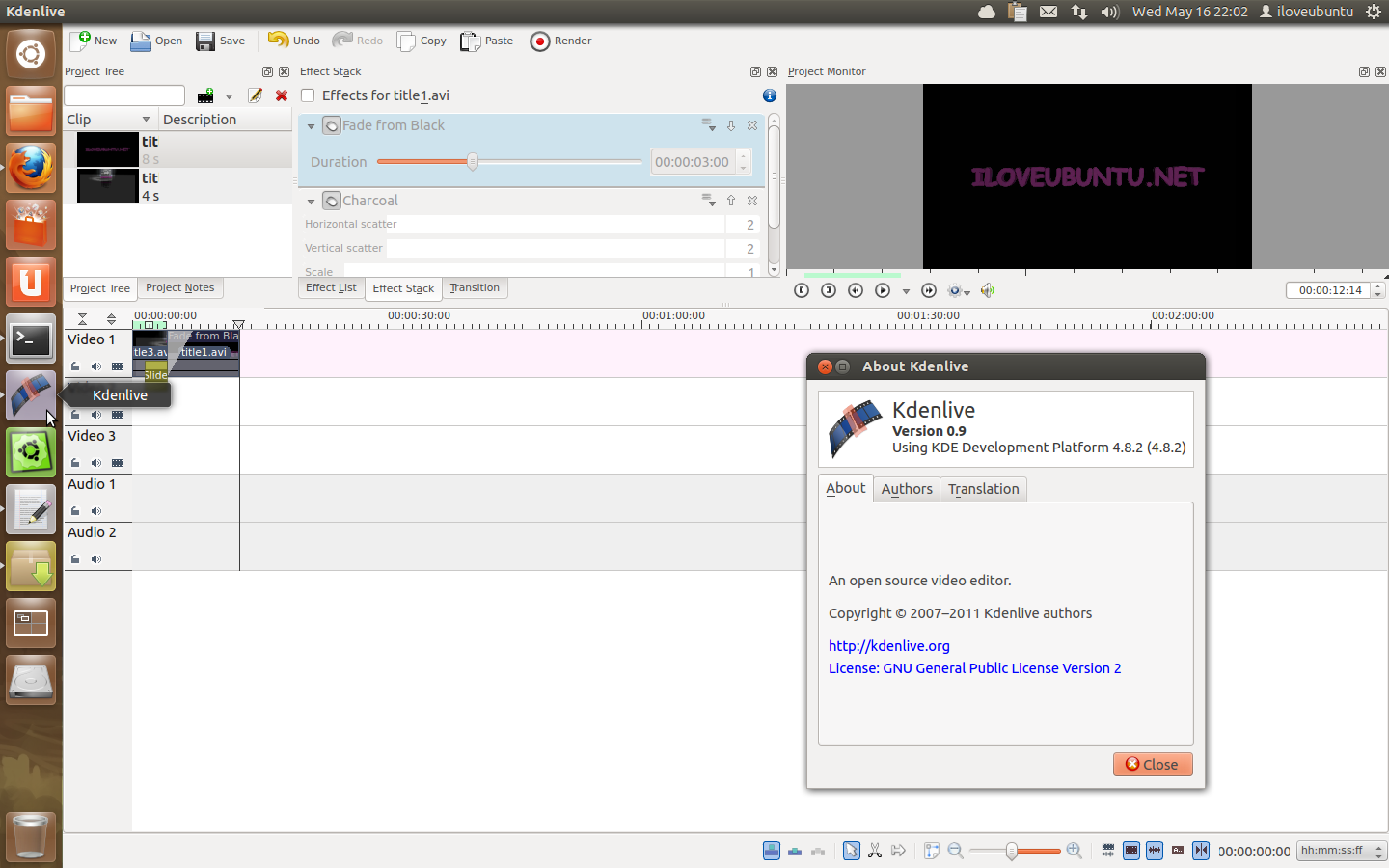 kdenlive 0.9