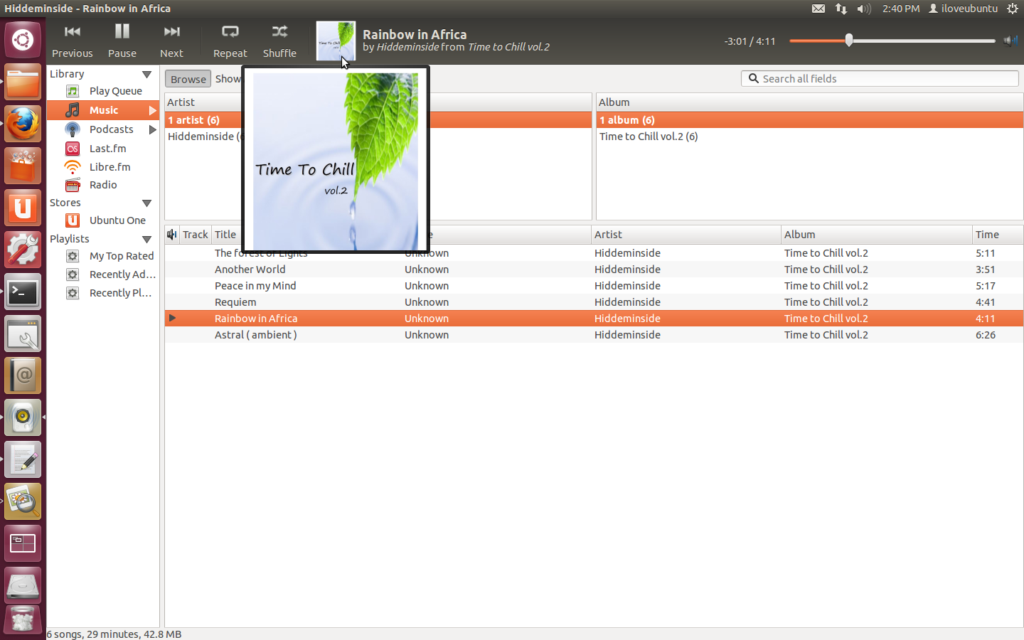 rhythmbox 2.97