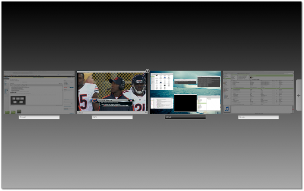 You can name your workspaces