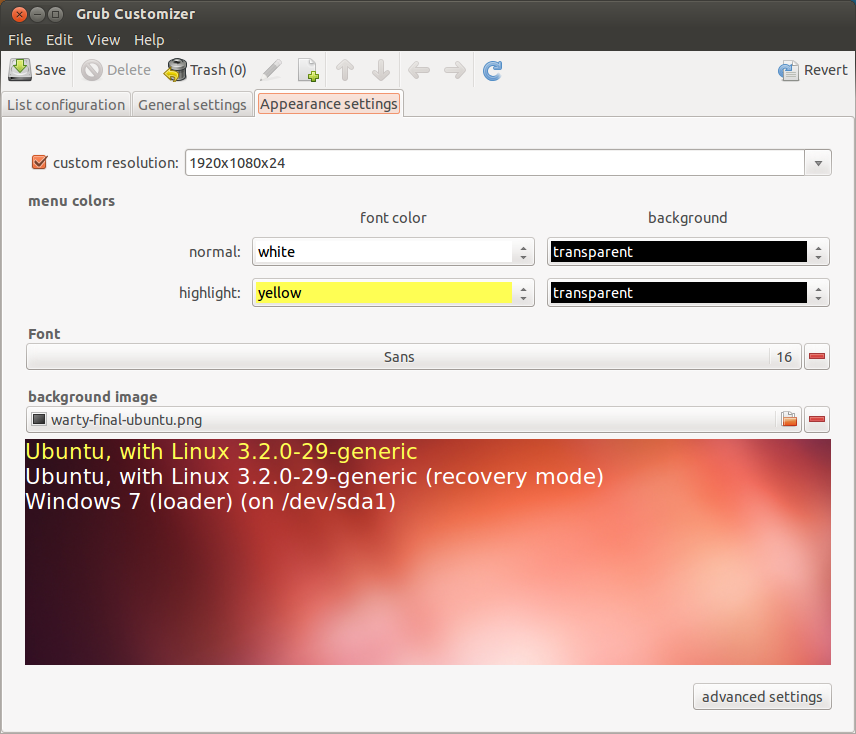 Grub Customizer 3.0.103