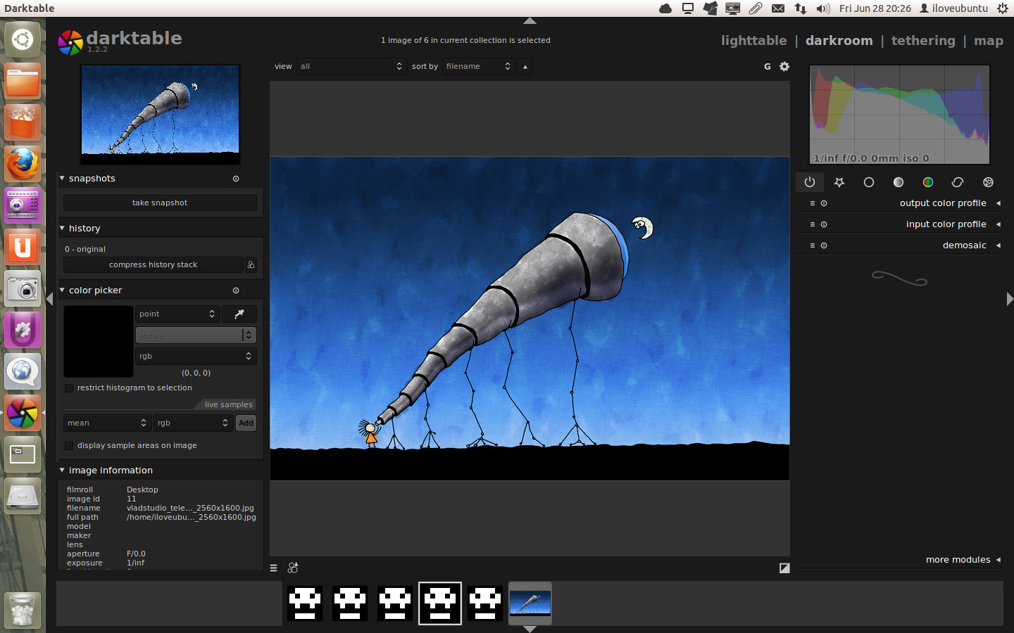 Darktable 1.2.2