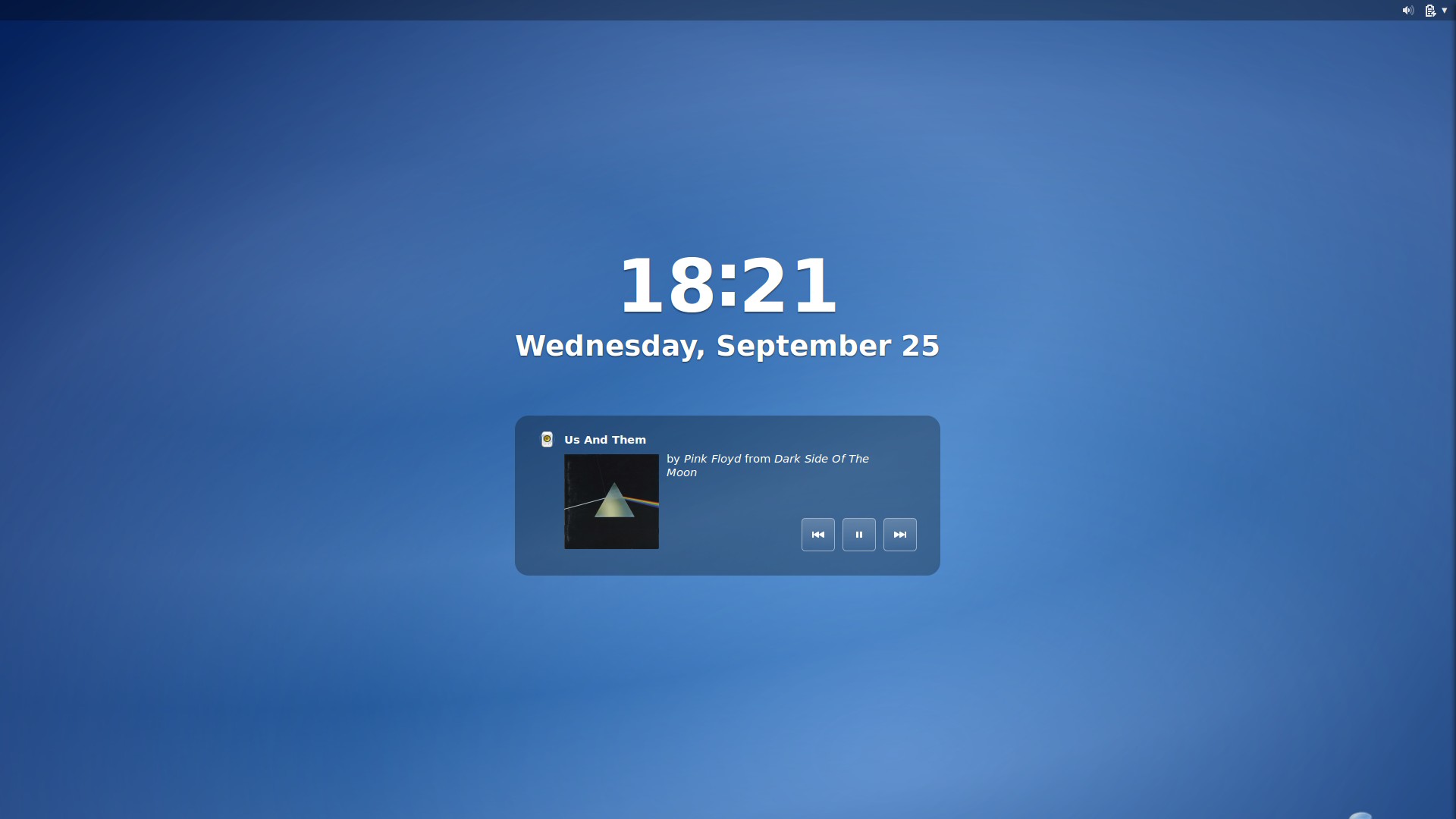 gnome 3.10 锁屏