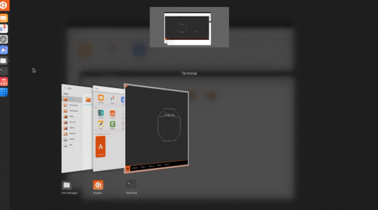 Ubuntu Unity 8 桌面从 14.10 到 17.04 的演变