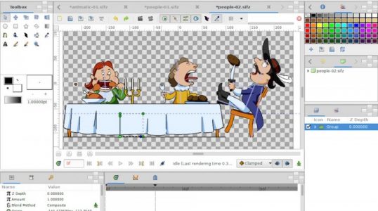 开源动画软件 Synfig 1.2 发布