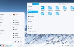 Zorin OS 16 桌面的屏幕截图，其中显示了应用程序菜单和文件管理器