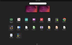 Ubuntu 22.04 应用程序启动器的屏幕截图